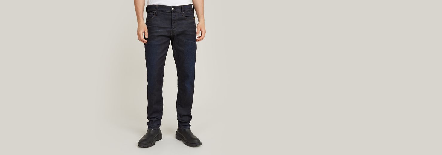 3301 Regular Tapered Jeans | ダークブルー | G-Star RAW® JP